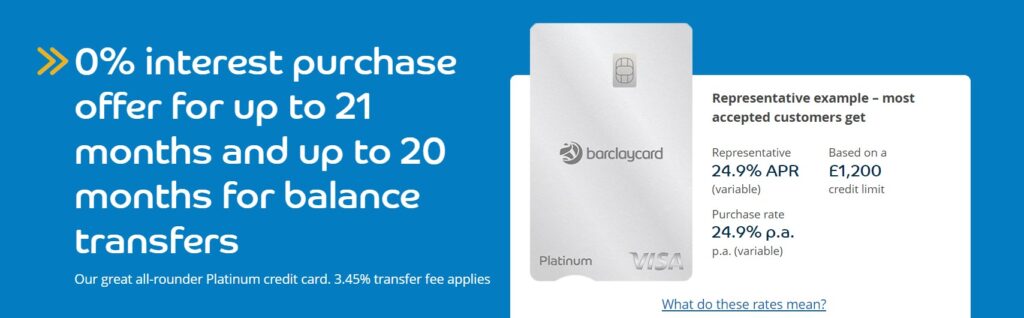 Barclaycard Platinum