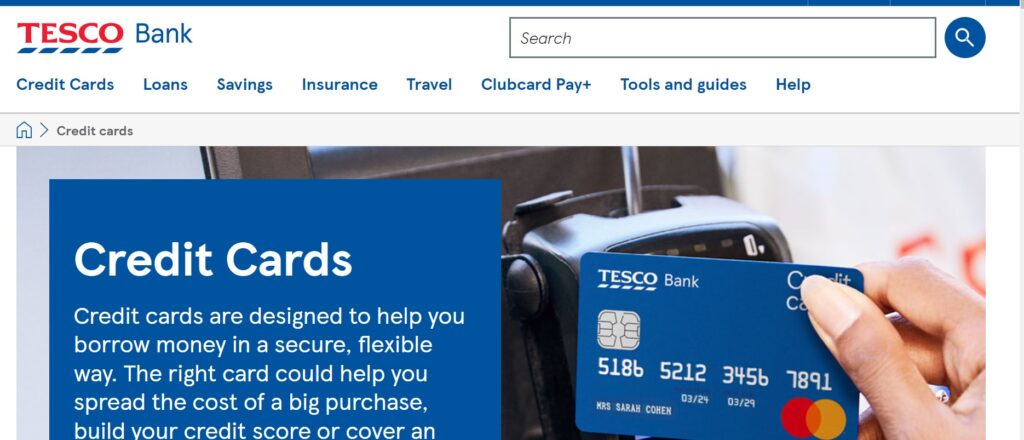 Tesco Bank Clubcard Credit Card