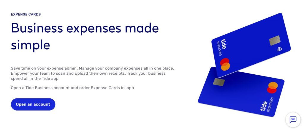 Tide Expense Cards