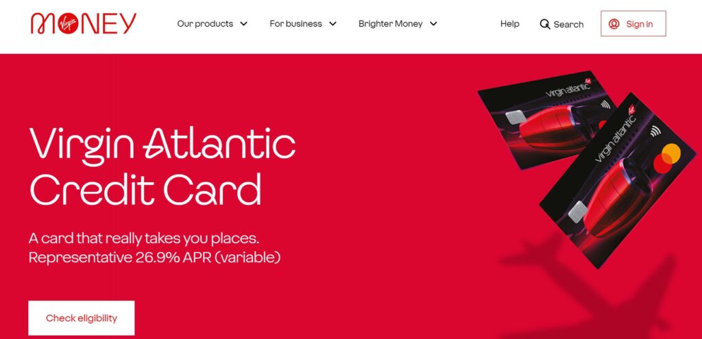 Virgin Atlantic Reward+ Business Credit Card