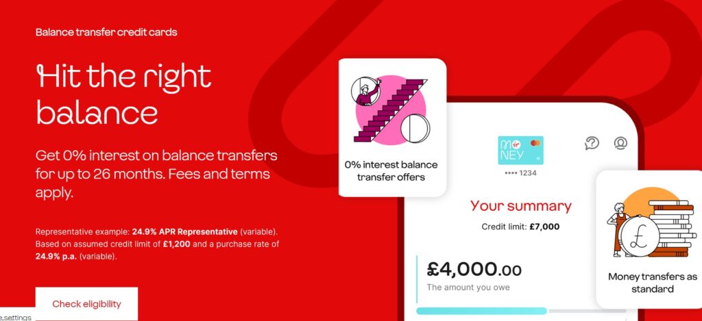 Virgin Money Balance Transfer Credit Card